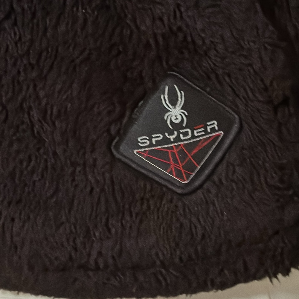 Spyder Los Gatos Style Zip Up Jacket-Wmns Sz S-Black-Hooded-Zip Pockets-GUC - Picture 2 of 16